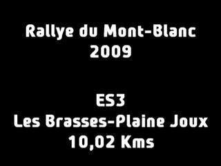 ES3 Rallye du Mont-Blanc 2009