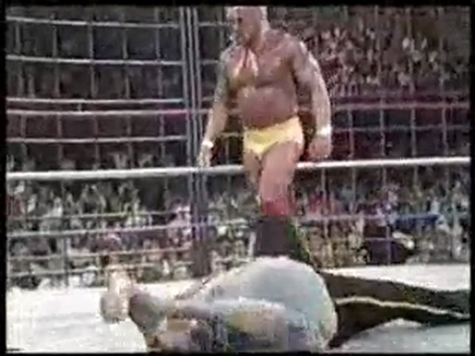 Hulk Hogan vs. Big Bossman (Cage Match) Part 2/2