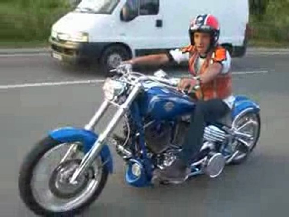 départ de st maxime pour st tropez en harley