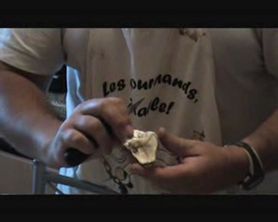Leçon de cuisine de Serge labonne.
