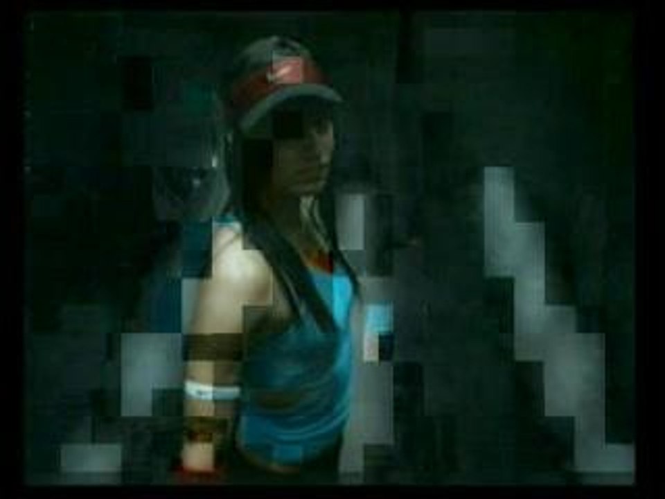 Woman break dancer_pub Nike 2005