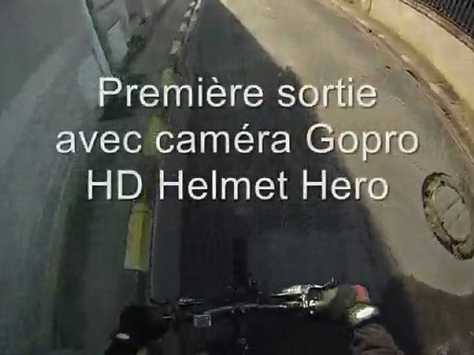 VTT Poitiers avec caméra Gopro HD Helmet Hero