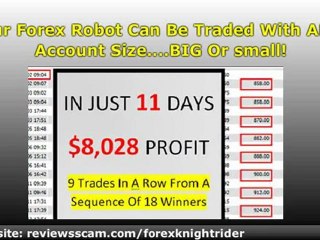 Forex Knight Rider - Amazing Forex Robot