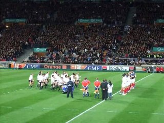 Rugby: France-Nouvelle-Zélande, Le Haka, 28/12/09, Marseille