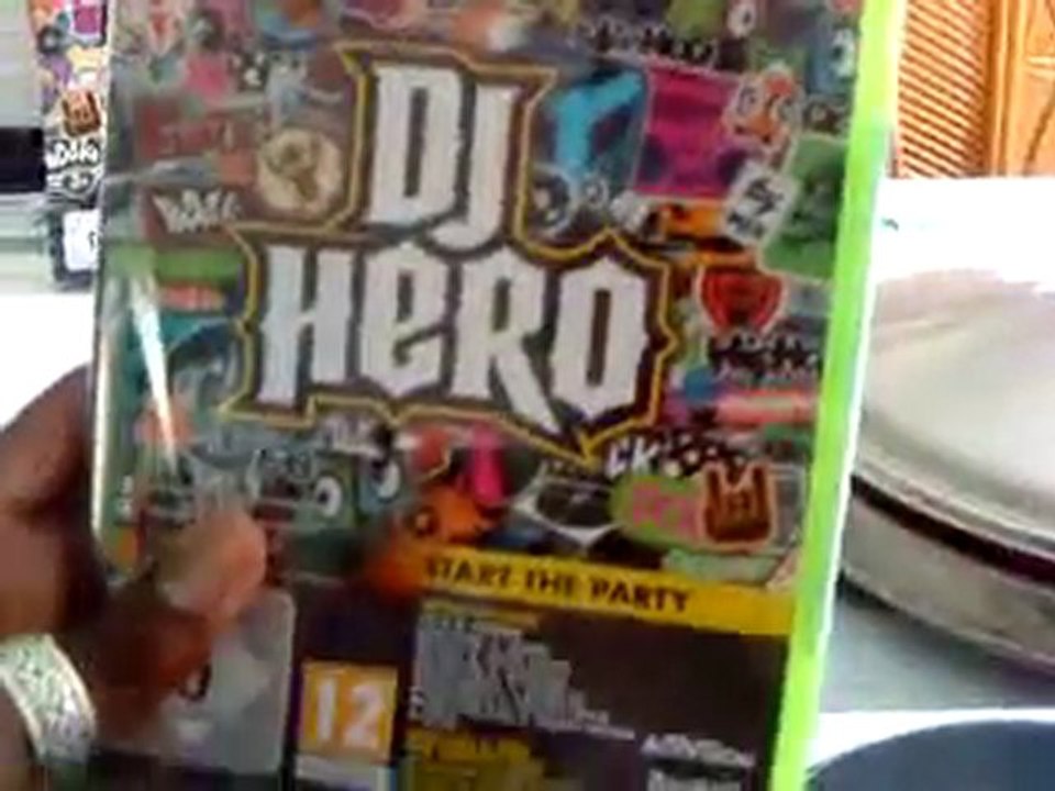 déballage dj hero