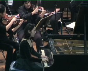 Renana Gutman plays Beethoven Emperor Concerto 1st Mov. /1