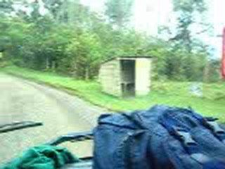 Trajet entre San Agustin et Popayan, Colombie, Decembre 2009