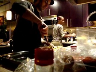 Slim K's Christmas Dinner in Texas (Dec. 24, 2009)