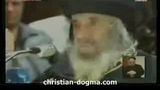 Apparition d'une colombe auprès du patriarche Dhenouda III