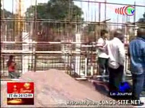 Le DGGT visite certains chantiers de Brazzaville