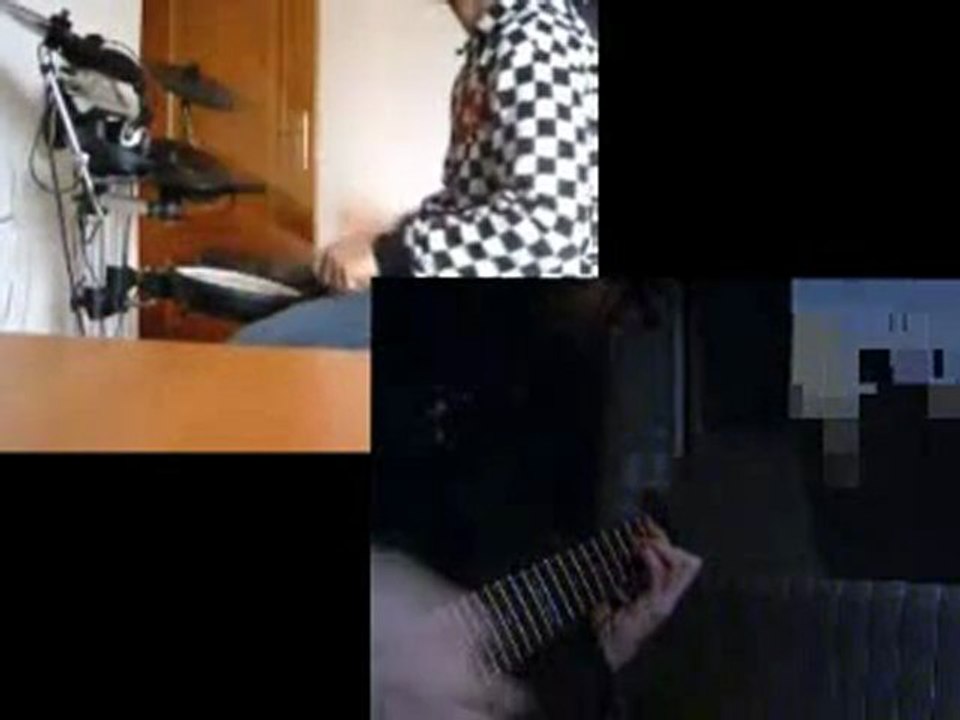 wake me up when september ends guitar and drum cover