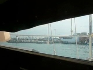 Petite vue de Tanger, ambiance portuaire...