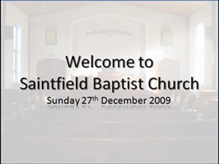 271209 - morning service part 1