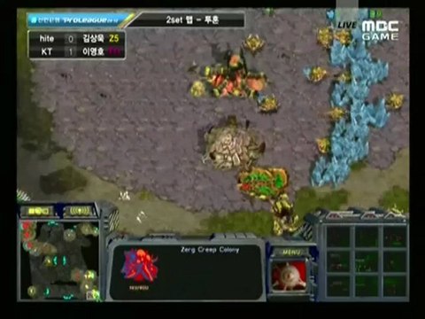 09.12.27 프로리그 이영호 대 김상욱