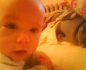 Tomislav - 27 December - Crawling for the first time -