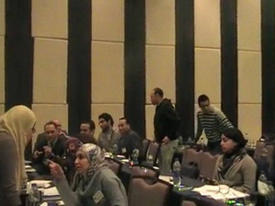 Internet Marketing Seminar Cairo - certificate session 6