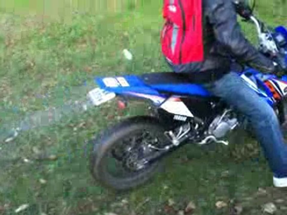 Burn en Yamaha DT 50 X