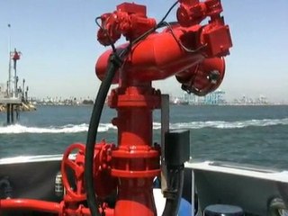 LA Fire Boat  Based in Long Beach CA.