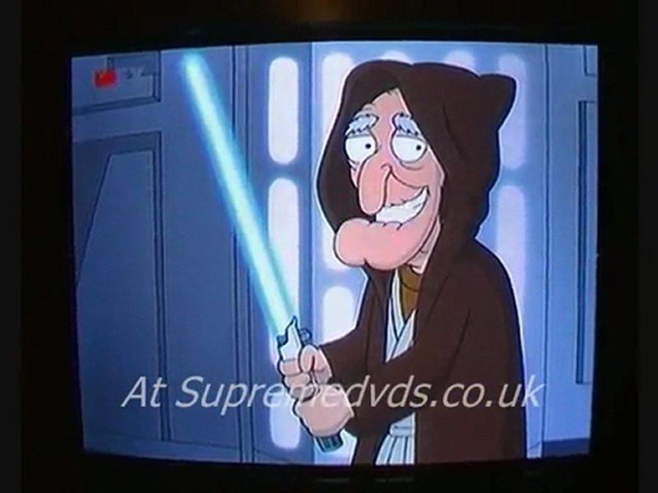 Family Guy Darth Vader As Stewie Fights Obi Wan video Dailymotion