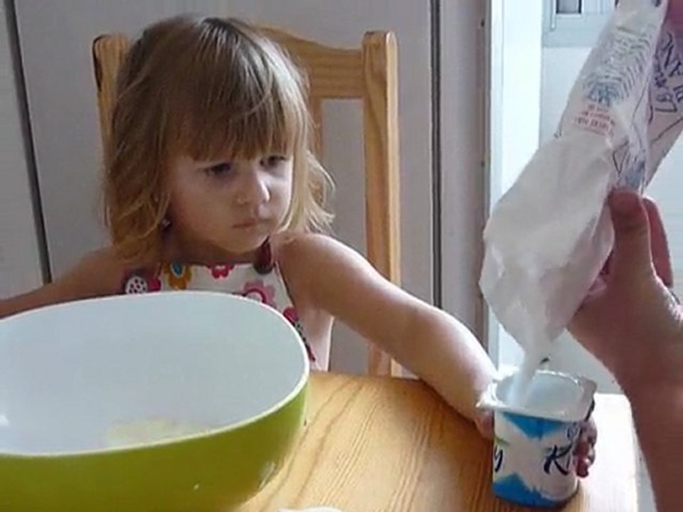Le gateau au yaourt