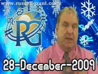 RussellGrant.com Video Horoscope Virgo December Monday 28th