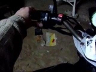 Essais Warning sur hyosung GT125 2009