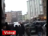BDP'liler İle Polis Arasinda Gerginlik