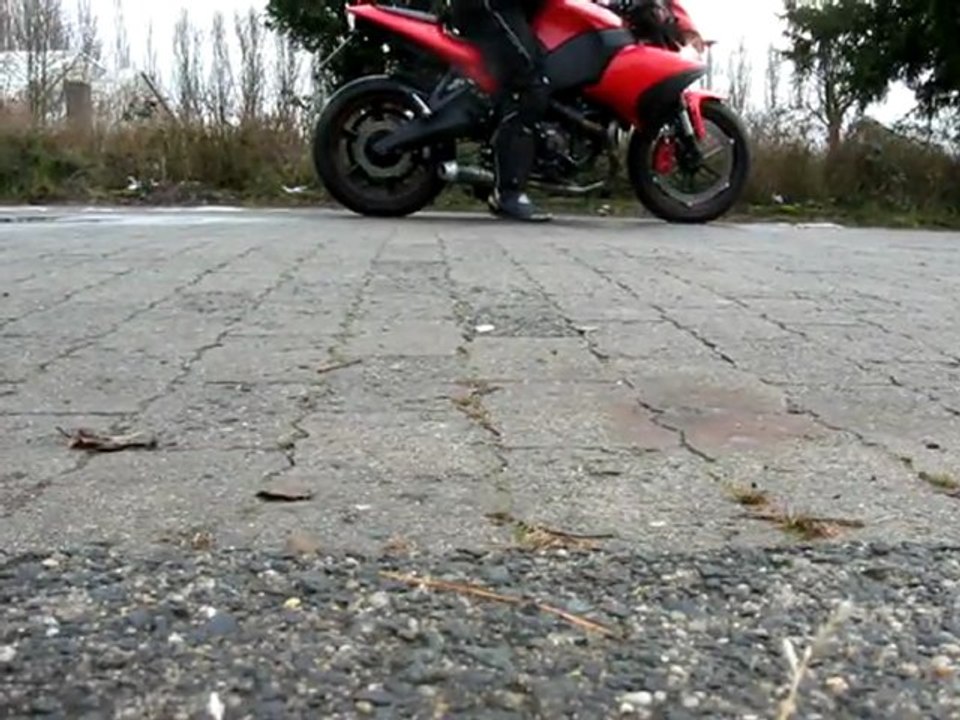Buell 1125CR with QD Exhaust