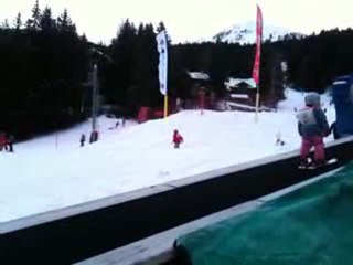 Nicolas, Premiers pas au ski
