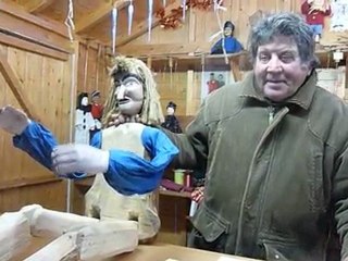 Marché de Noël d'Amiens marionnettiste