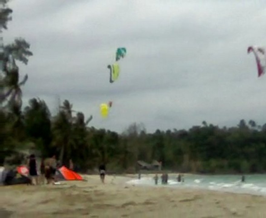 Kitesurf Thung Wua Laen Beach Chumphon-Thailande