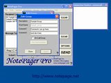 Sending Group Text Messages Using NotePager Pro