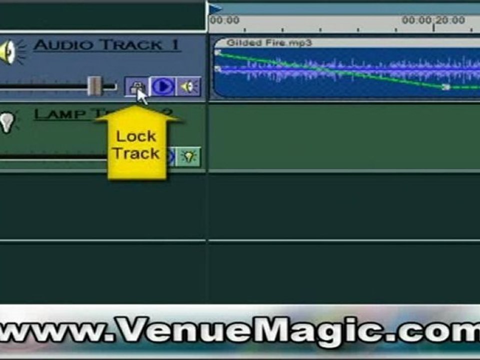 DMX Lighting Software: Envelopes and Timeline