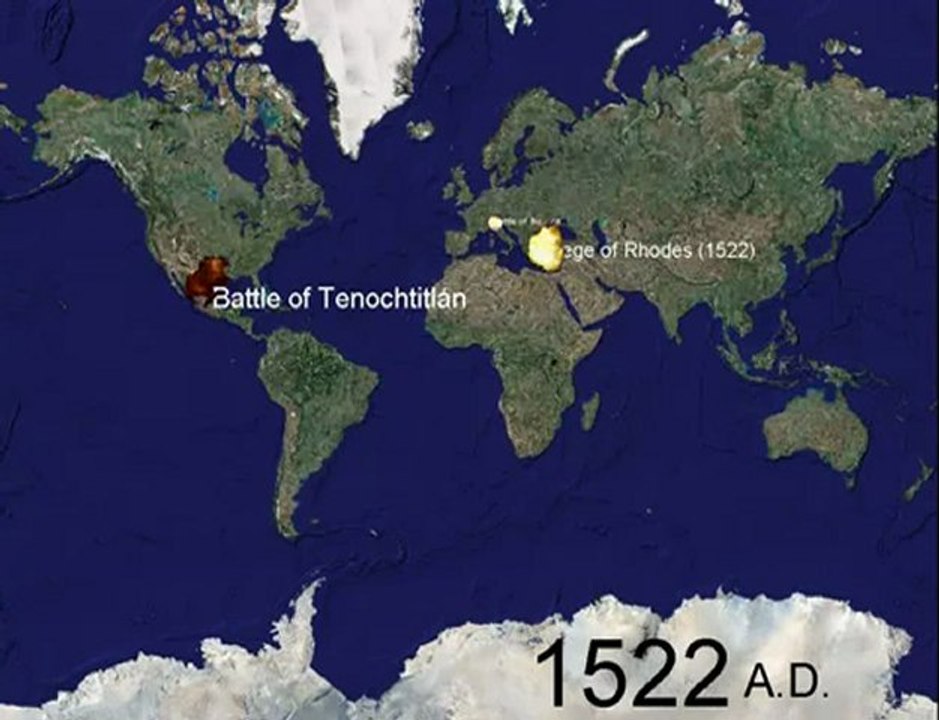 Synthese graphique des guerres dans l histoire