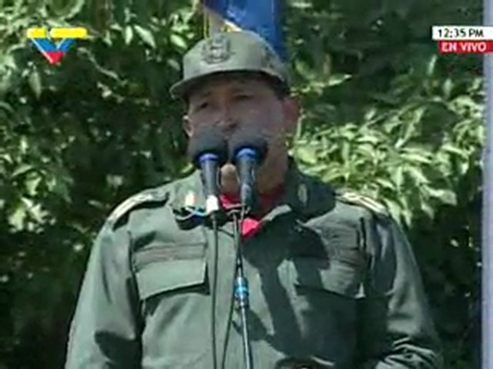 Presidente Chávez:: Colombia construye falsos positivos