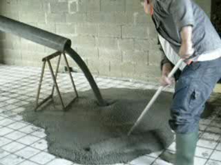 béton dalles