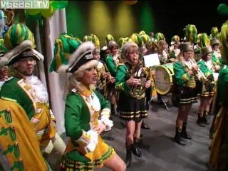 Unisitzung Husaren grün gelb 2009