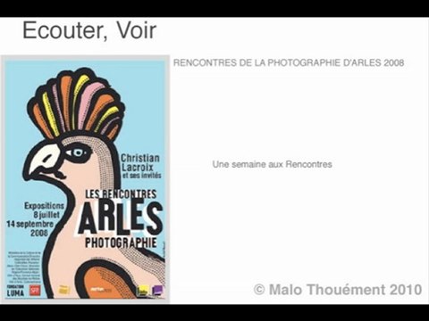 Rencontres Internationales de la Photographie d'Arles 2008