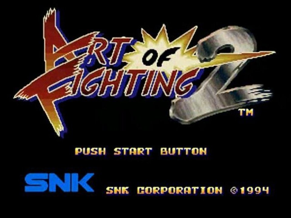 art of fighting 2 [Neo Geo] videotest