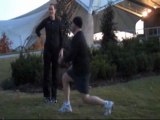 Knoxville Boot Camp Client- Forward & Power Lunge