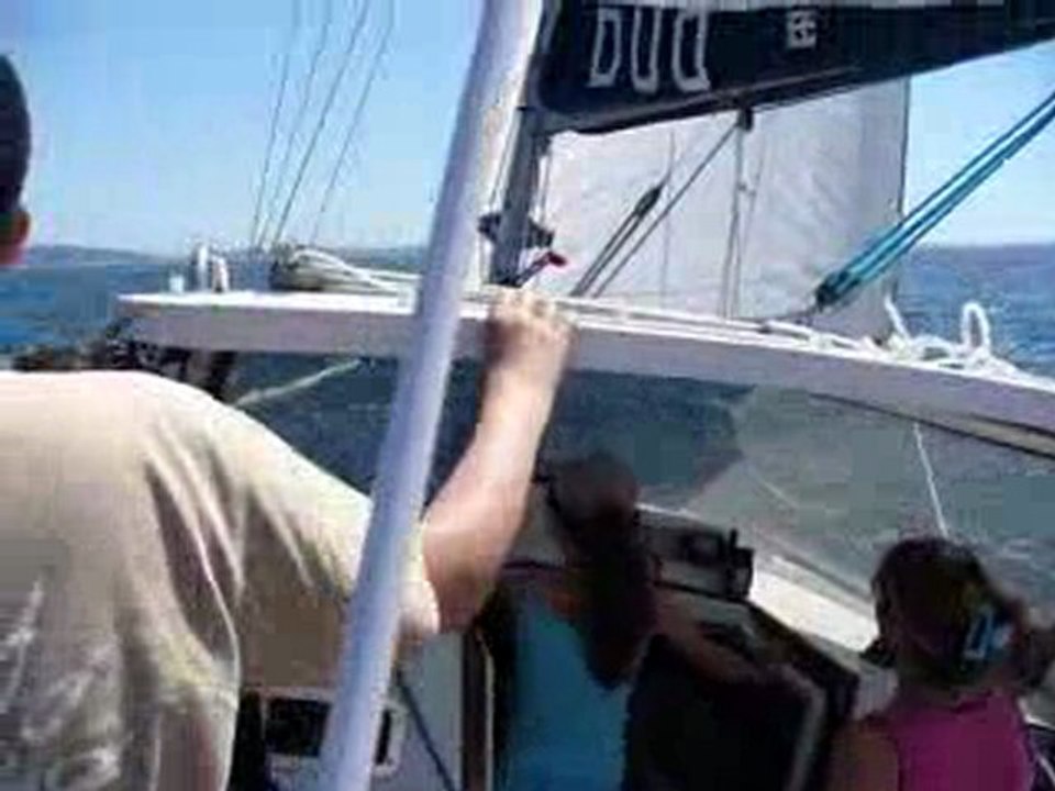 Le voilier Duo en  Navigation