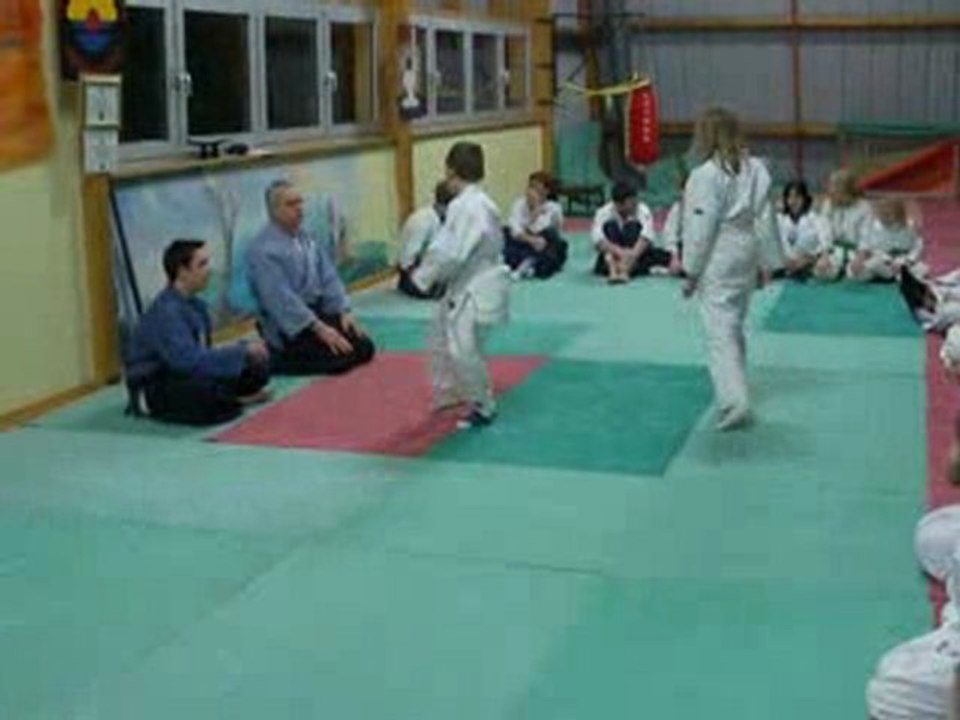 passage de grade 5éme kyu  l'aiki jutsu tadeka ryu ardresien