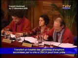 Conseil municipal 17/12/2009 - Questions 14 à 18