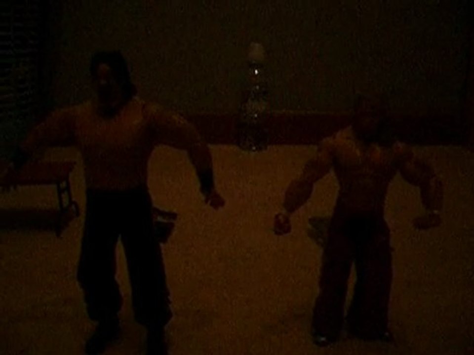 mes 3 nouvelles figurines de catch