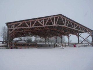 centre equestre de la haye sous la neige 2