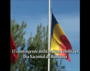dia de Rumania en la base militar