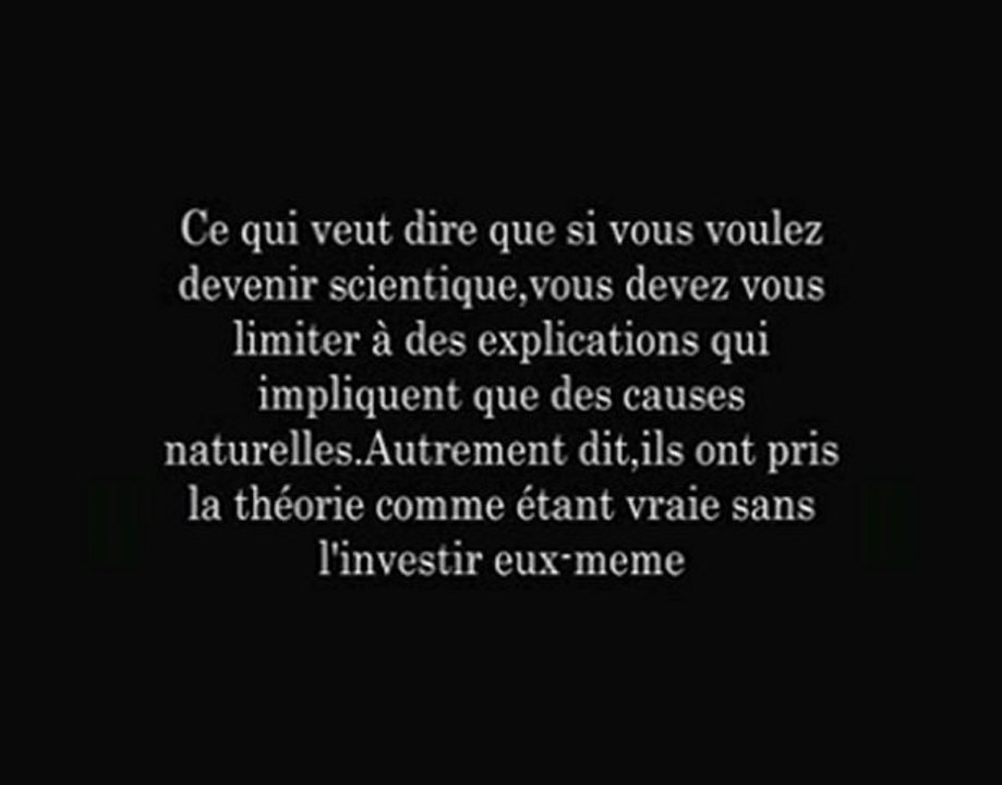 The signs pt.9 (l'evolution démasquée)