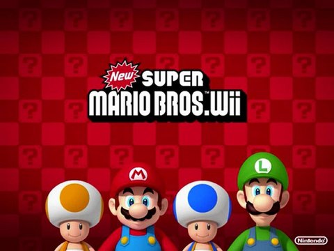 New Super Mario Bros Wii Musique - Monde 6