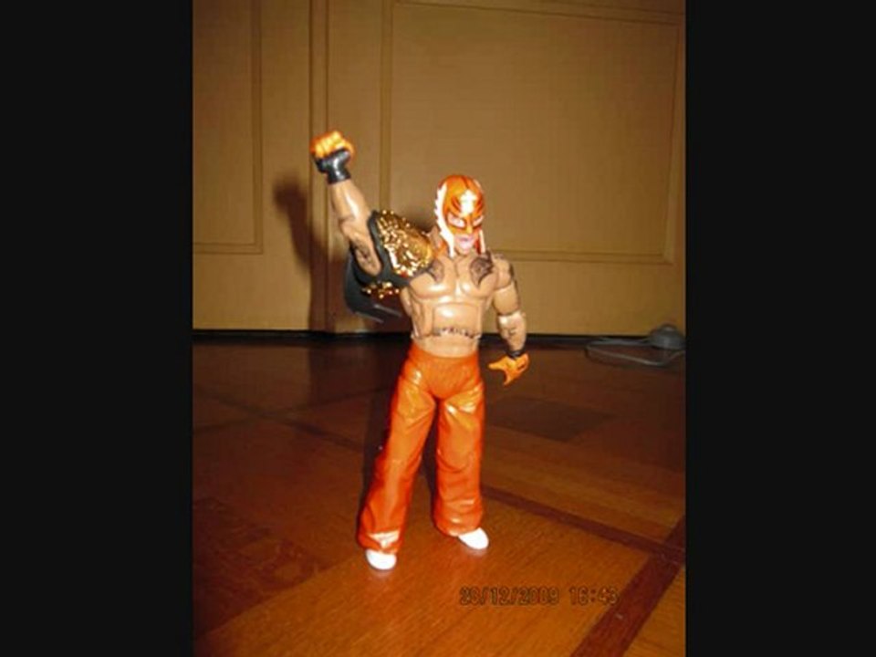 Jeff Hardy VS Rey Mysterio (figurines)