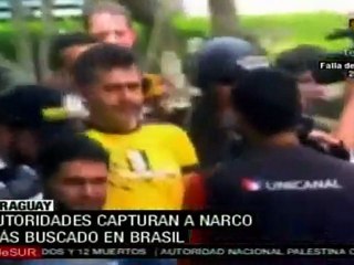 Capturan: A narcotraficante mas buscado en Brasil